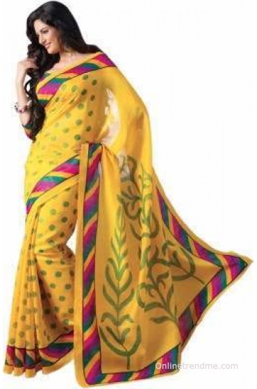 Ishin Printed Bhagalpuri Art Silk Sari Ishin Printed Bhagalpuri Art Silk Sari